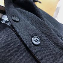 SNSで話題沸騰中 バーバリー コピー ポロシャツ ロゴ刺繡 馬上の騎士 BURBERRY 襟のチェック柄 