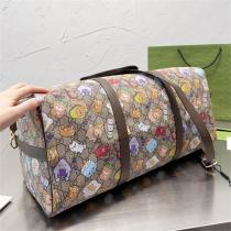 収納力アップ！GUCC1 コピー ボストンバッグ かわいいシリーズ レザー ショルダーベルト 2WAY