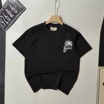 芸能人愛用♡♡GUCC1 コピー Tシャツ ヤシの木 イラスト シンプル ロゴ プリント 綿 