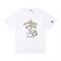 とても良い抜け感を演出 MONCLER コピー Ｔシャツ モンクレール 綿生地 プリント バッグス・バニー