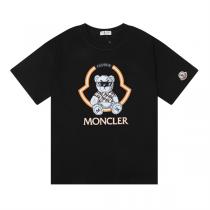 お洒落心をくすぐられる MONCLER コピー Ｔシャツ 熊 縫いぐるみ モンクレール ロゴ プリント