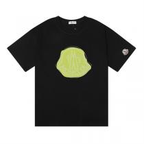 2026限定販売作 MONCLER 偽物 Ｔシャツ 綿生地 モンクレール プリント ロゴ カジュアル