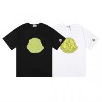 2026限定販売作 MONCLER 偽物 Ｔシャツ 綿生地 モンクレール プリント ロゴ カジュアル