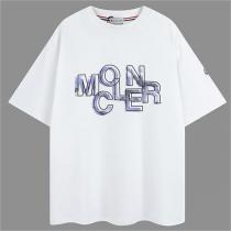 一目惚れした半袖 MONCLER スーパーコピー モンクレール Ｔシャツ 純綿 男女兼用   