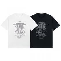 非常に優れた新作 セリーヌ スーパーコピー Tシャツ CELINE ロゴ 2色 100%コットン   