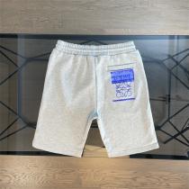 おしゃれ上級者必見の逸品 LOEWE コピー ハーフパンツ 刺繡 ロゴ Anagram 裏起毛 ロエベ  男女兼用