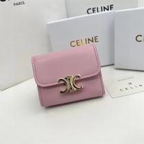 セリーヌ スーパー コピー 三つ折り財布 牛革 レザー CELINE スモール フラップウォレット