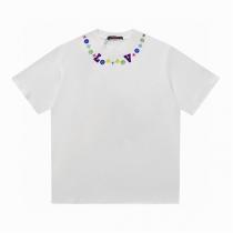 【お得な】ルイヴィトン スーパーコピー Tシャツ 刺繡 ロゴ カラフル LOUI...