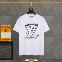 愛されアイテム★LOUIS VUITTON コピー Tシャツ 定番 ロゴ プリント ルイヴィトン サイズ感 通気性が良い