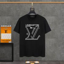 愛されアイテム★LOUIS VUITTON コピー Tシャツ 定番 ロゴ プリント ルイヴィトン サイズ感 通気性が良い