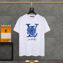 2026トレンド感を出す ルイヴィトン スーパーコピー Tシャツ 花 プリント柄 タンポポ LOUIS VUITTON 