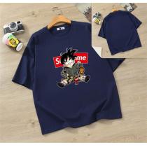 23ssコレクション シュプリーム コピー Tシャツ 純綿生地 Supreme Ｘドラゴンボール コラボ ロゴ