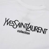 23ss韓国ファッション イヴ・サンローラン コピー Tシャツ YvesSaintLaurent YSL ロゴ プリント おしゃれ