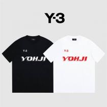 【期間限定】Y3 スーパーコピー Tシャツ ロゴ プリント YOHJI ワイ・スリー ミニマル 風 