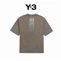 おすすめの春夏コーデ Y3 偽物 Tシャツ ワイ・スリー ストライプ ロゴ プリント 夏服 男女兼用