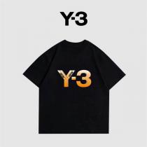 2026年最新のトレンド Y3 ワイ・スリー 偽物 Tシャツ 綿100% ロゴ プリント 100%綿 男女兼用