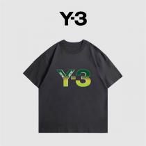 2026年最新のトレンド Y3 ワイ・スリー 偽物 Tシャツ 綿100% ロゴ プリント 100%綿 男女兼用