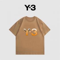2026年最新のトレンド Y3 ワイ・スリー 偽物 Tシャツ 綿100% ロゴ プリント 100%綿 男女兼用