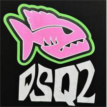 期間限定 DSQUARED2 コピー Tシャツ サメ 鮫 ディースクエアード DSQ2 ロゴ プリント 
