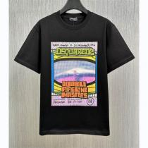 23ss最新作 ディースクエアード スーパーコピー Tシャツ アメカジ 漫画 風 DSQUARED2 100%綿