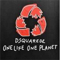 DSQUARED2 スーパーコピー Tシャツ ディースクエアード 再生利用 ロゴ リサイクル 
