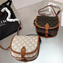 定番人気の新作☆CELINE コピー ショルダーバッグ FOLCO モノグラム キャンバス セリーヌ