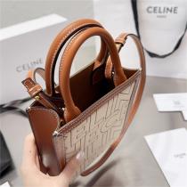 BLACKPINK Lisa愛用新作 CELINE コピー トートバッグ キャンバス phantom モノグラム 2WAY セリーヌ