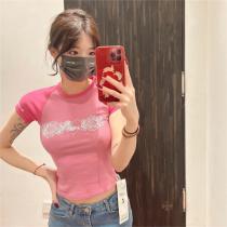 2026夏のコレクション CHROME HEARTS コピー Tシャツ クロムハーツ ハーツ レディース プリント
