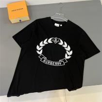おすすめ人気アイテム バーバリー 偽物 Tシャツ 刺繡 定番ロゴ ムギの穂 コットンダブルガーゼ BURBERRY 