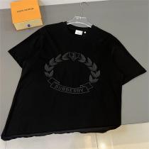 おすすめ人気アイテム バーバリー 偽物 Tシャツ 刺繡 定番ロゴ ムギの穂 コットンダブルガーゼ BURBERRY 