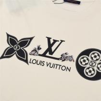 2026年ウサギ限定シリーズ☆☆ LOUIS VUITTON コピー Tシャツ ルイヴィトン ロゴ プリント 綿