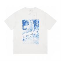 SNSで話題沸騰中 セリーヌ スーパーコピー Tシャツ 波の絵 CELINE 純綿生地 男女兼用