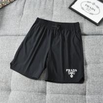 春夏コレクション プラダ 偽物 ハーフパンツ PRADA メンズ カジュアル ファッション ロゴプリント