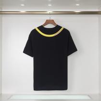 お肌に優しい フェンディ スーパー コピー Tシャツ ヘッドフォン ロゴ プリント FENDI 半袖  