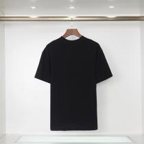 トレンドファッション MONCLER コピー Tシャツ ロゴ プリント 柄 クルーネック 貼り付け 綿
