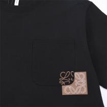 春夏のアイテム ロエベ スーパー コピー Tシャツ ロゴ 貼り付け LOEWE  刺繡 高品質 綿