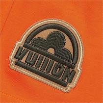 ルイヴィトン スーパーコピー ハーフパンツ 立体ロゴ 貼り付け 刺繡 綿 男女兼用 LOUIS VUITTON