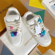 5色展開★LOUIS VUITTON 偽物 スニーカー Trainerシリーズ レザー ルイヴィトン ファッション感