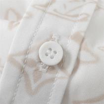 LOUIS VUITTON コピー シャツ モノグラム ロゴ プリント ライトカーキ色 リラックス気分♡ ルイヴィトン