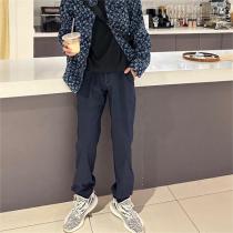 高品質★★★ PRADA スーパーコピー ワークパンツ 糸飾り ライン ミニマル 三角ロゴ プラダ