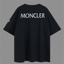 MONCLER スーパー コピー Ｔシャツ ロゴプリント 男女兼用 100%コットンダブルガーゼ 色落ちしない モンクレール 