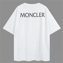 MONCLER スーパー コピー Ｔシャツ ロゴプリント 男女兼用 100%コットンダブルガーゼ 色落ちしない モンクレール 