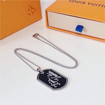 LOUIS VUITTON スーパーコピー シグネチャータブ ペンダント Virgil Abloh ネックレス ルイヴィトン 