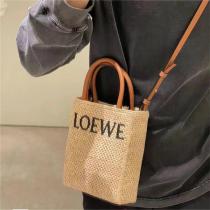 今季秋冬トレンドスタイル LOEWE スーパー コピー ハンドバッグ ラフィア スタンダード LOEWE 2色