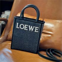 今季秋冬トレンドスタイル LOEWE スーパー コピー ハンドバッグ ラフィア スタンダード LOEWE 2色