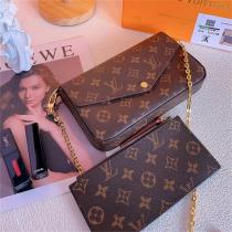定番デザイン ルイヴィトン スーパーコピー ショルダーバッグ モノグラム ポシェット フェリシー LOUIS VUITTON