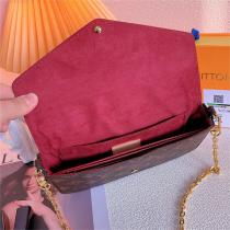 定番デザイン ルイヴィトン スーパーコピー ショルダーバッグ モノグラム ポシェット フェリシー LOUIS VUITTON