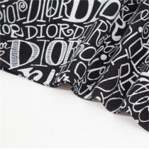 夏のマスト★DIOR 偽物 Ｔシャツ モノグラム ロゴ プリント 100%綿生地 オーバーサイズ 男女兼用 ディオール