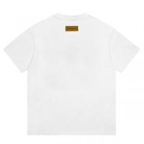 SNSで話題沸騰中 LOUIS VUITTON スーパーコピー Ｔシャツ 立体 ロゴ プリント カジュアル ルイヴィトン 