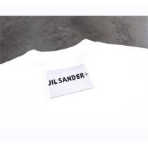 芸能人愛用 JIL SANDER スーパーコピー Ｔシャツ ロゴ貼り付け プリント 純綿生地 ユニセックス